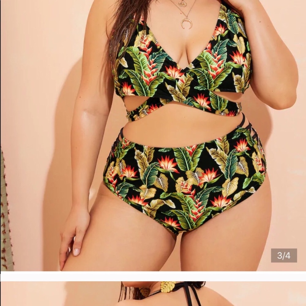 Plus size bathing suit